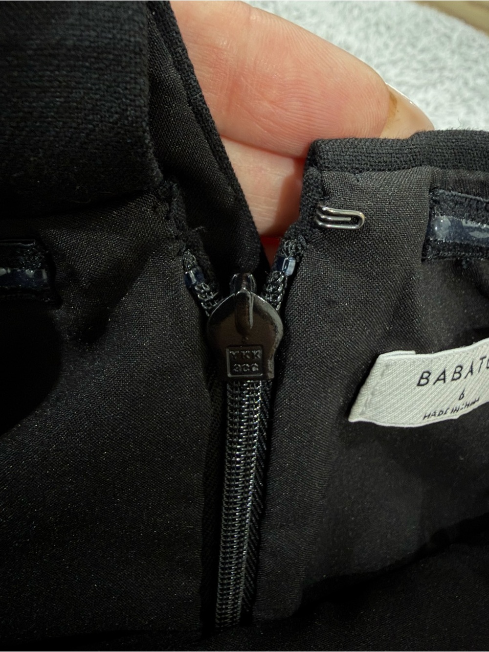 Aritzia Babaton Black Strapless Fold-Over Top - Picture 5 of 5
